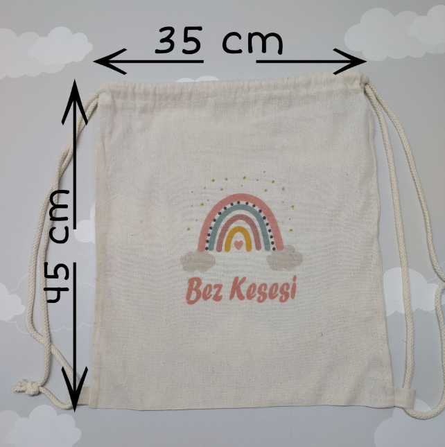3'lü Baskılı Çok Amaçlı Bebek Kıyafet, Kirli Ve Bez Çantası