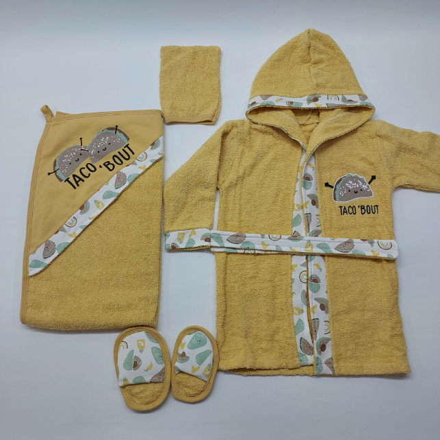 Bebek Bornoz Takımı