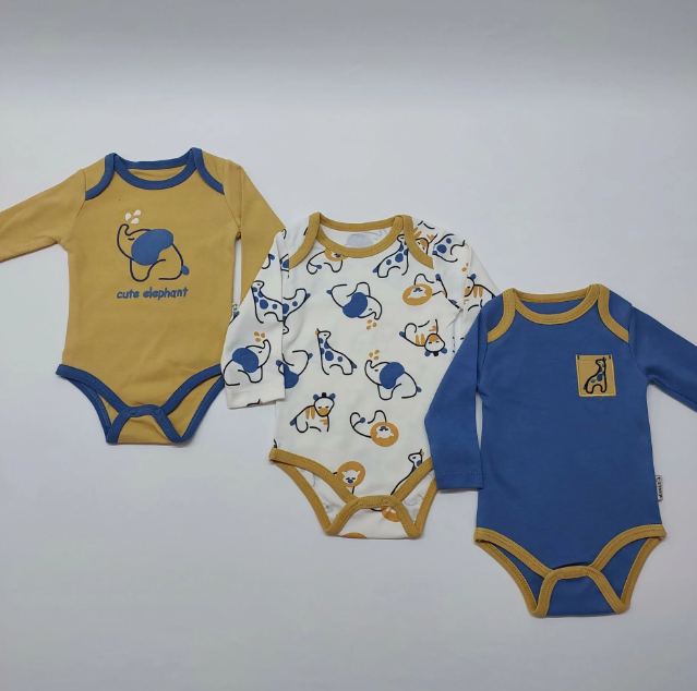 3'lü Zıbın Kombin Takım