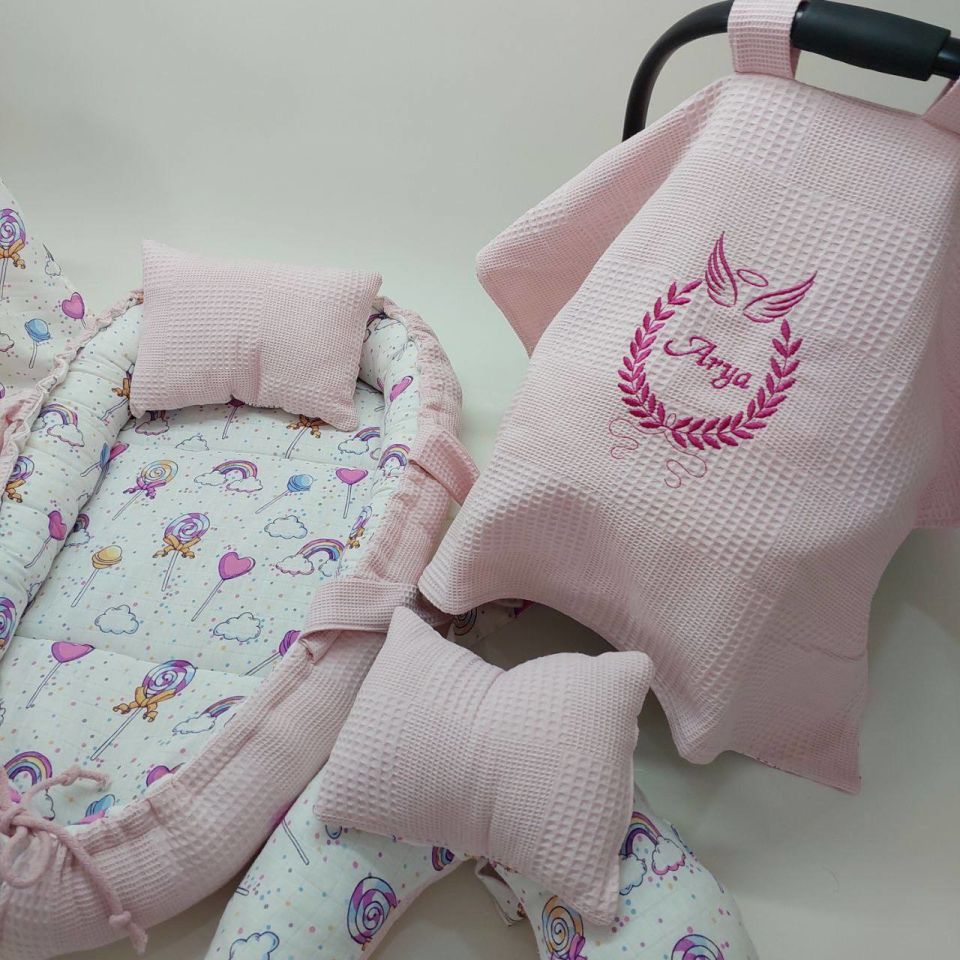 11 Parça Pembe Avantajlı Puset Seti