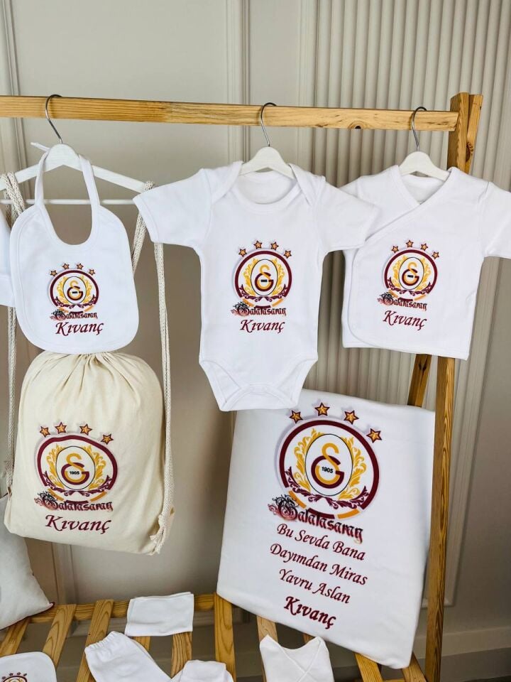 12 Parça Baskılı Hastane Çıkış Set