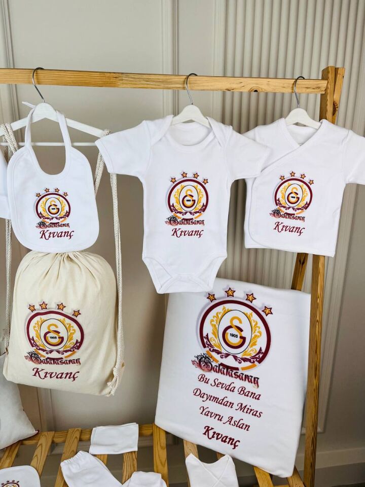 12 Parça Baskılı Hastane Çıkış Set