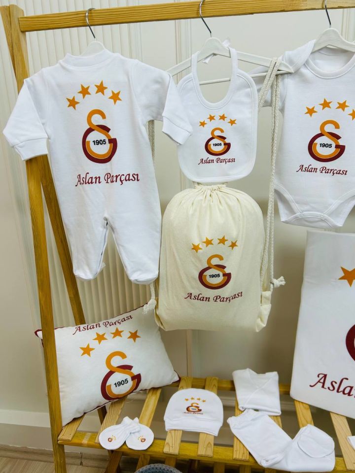 12 Parça Baskılı Hastane Çıkış Set