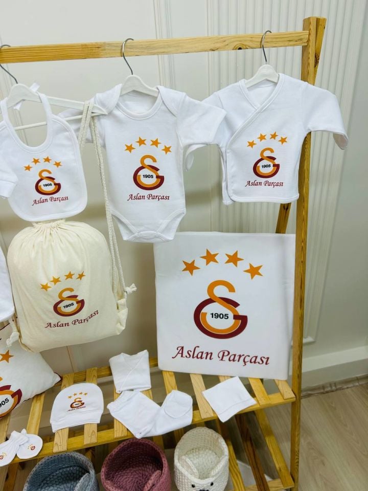 12 Parça Baskılı Hastane Çıkış Set