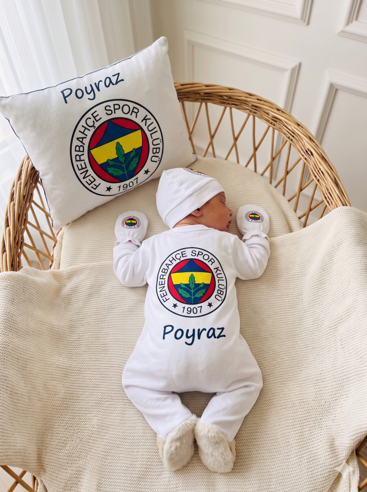 12 Parça Baskılı Hastane Çıkış Set