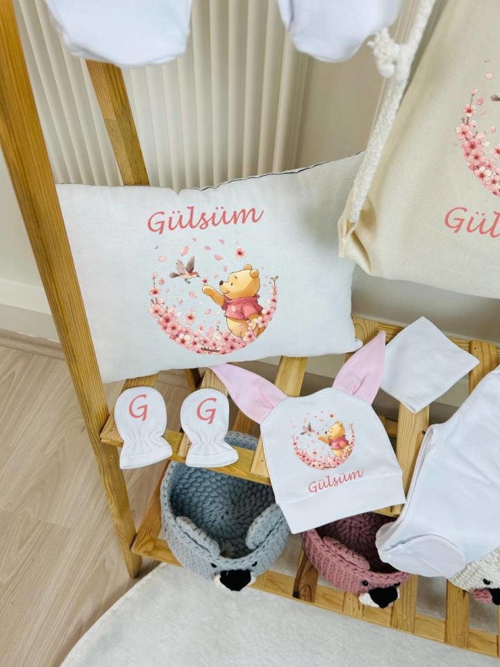 12 Parça Baskılı Hastane Çıkış Set