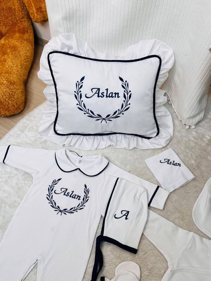 Premium Çelenk Desenli Set