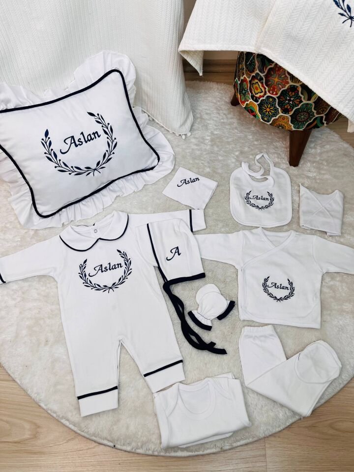 Premium Çelenk Desenli Set