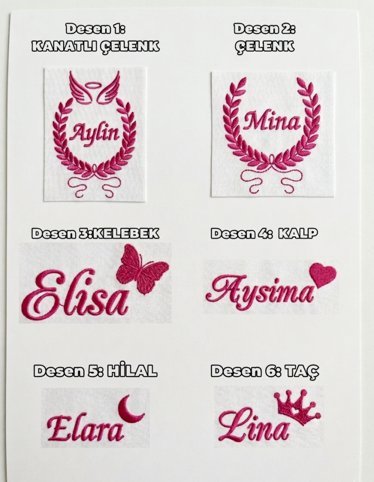 Zarif Pembe Set