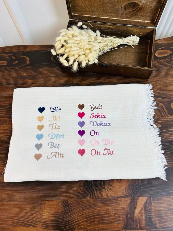 Dantel ve Kurdele Şıklığı 12 Parça Set